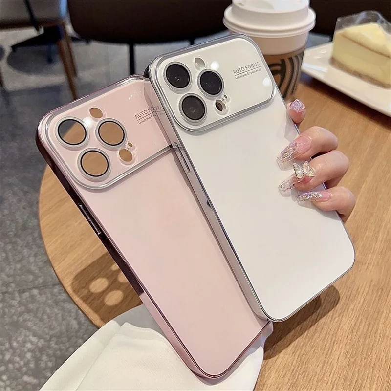 

CHAOYIDIAN Suitable for IPhone 17 Promax Large Window Electroplating Phone Case 16 Lens Film All Inclusive Protection