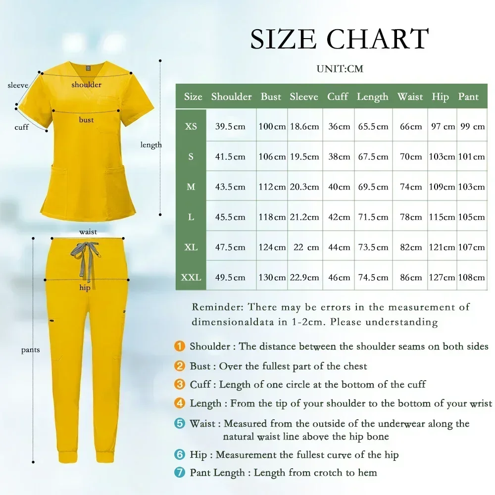 Nurse Uniform Woman Hospital Doctor Men's Medical Sweatshirt  Nursing Pants Unisex Workshop Uniforms Beauty SPA Work Clothes New