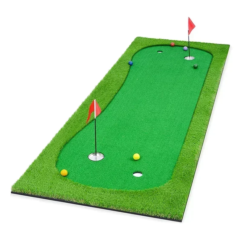 150*300cm Professional Mini Golf Course Indoor Outdoor Golf Putting Green Turf Matt Golf Hitting Practice Mat