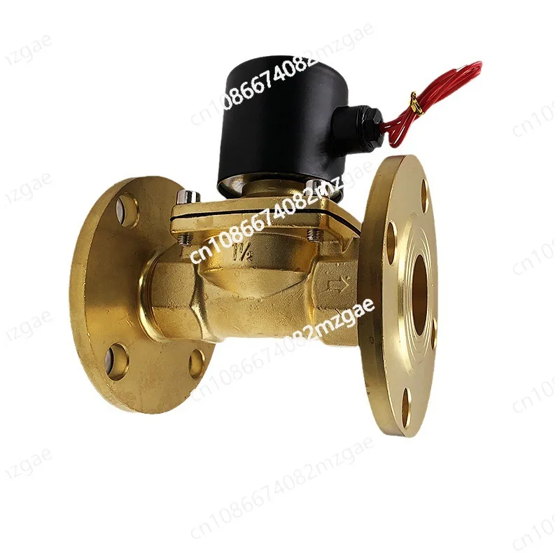 

2W-40-F flanged water valve, all copper 1.5 inch, water and gas universal solenoid valve, two-position two-way
