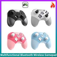 RGB Multifunctional Bluetooth Wireless Gamepad Support Somatosensory Vibration For NS Switch Pro,XBox,IOS,Windows,Android,TV,PC