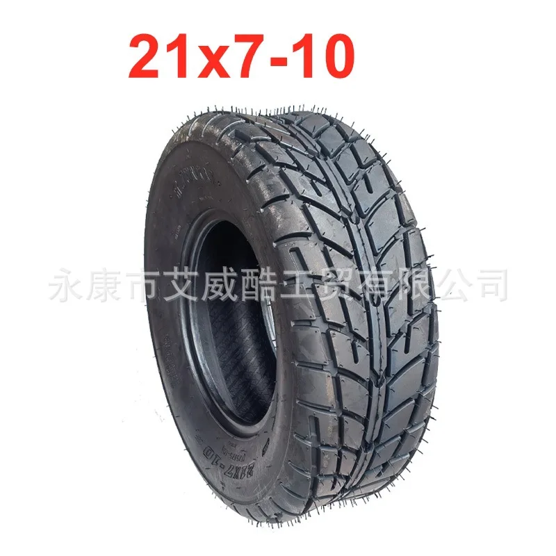 

Four Wheeled Beach Bike 10 Inch Tire Kart Accessories 21X7-10 Inch Vacuum Tire Road Tire