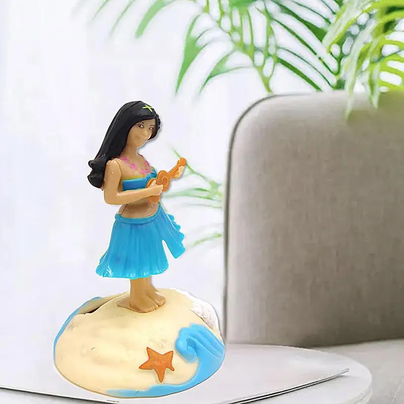 Car Dancing Girl Fashion Solar Powered Swinging Animated Bobble Dancer Toy Car Decor Kids Toys Gift For Car Dashboards, Bedrooms