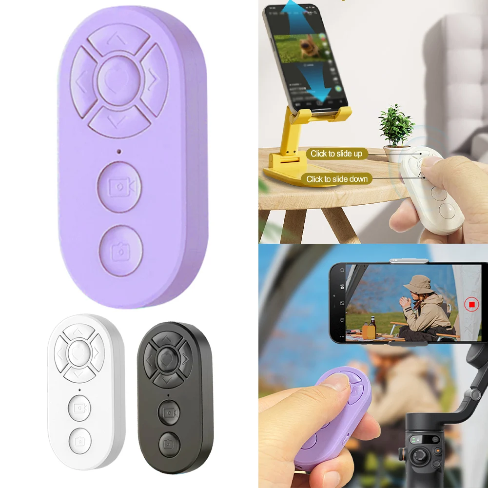 Wireless Remote Control For Ebook Flipping Conveniently Turn Page On Your Phone For Popular Ebook Apps Control E-book Flip