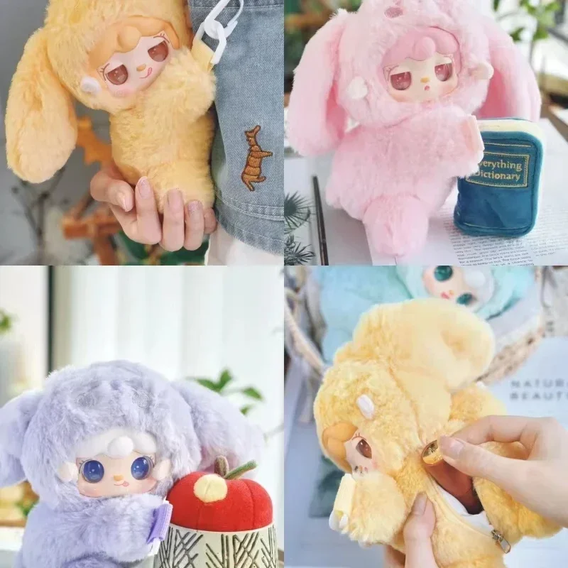 Portamonete in peluche Scatola cieca Yooki V8 Serie di accompagnamento Mini borsa a tracolla Bambola Mistero Regalo a sorpresa Collezione di giocattoli Scatole cieche