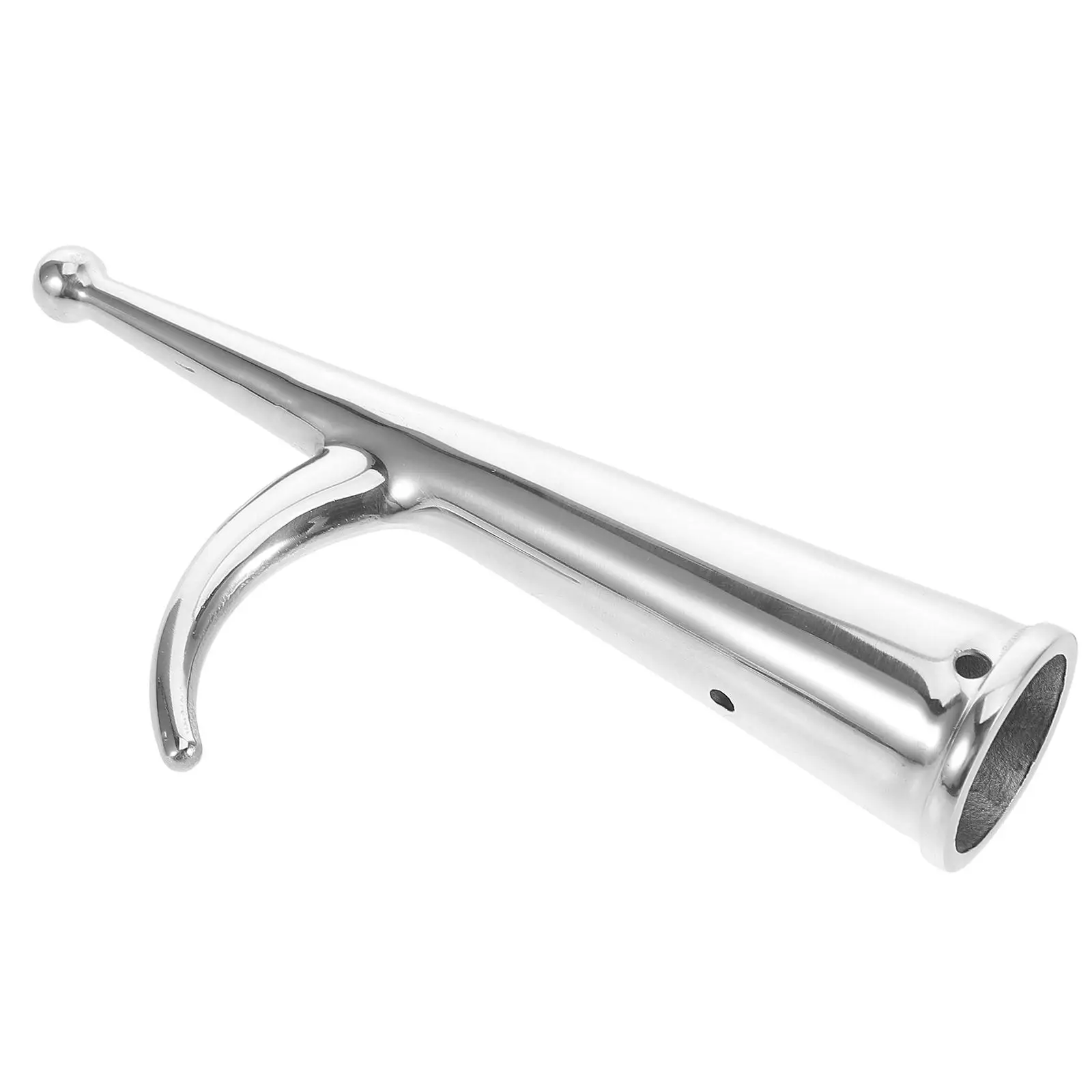 

Stainless Steel 28MM Boat Hook Silver Yacht Anchor Accessories Dock Pole Attachment Replacement Hooks Kayak Fishing