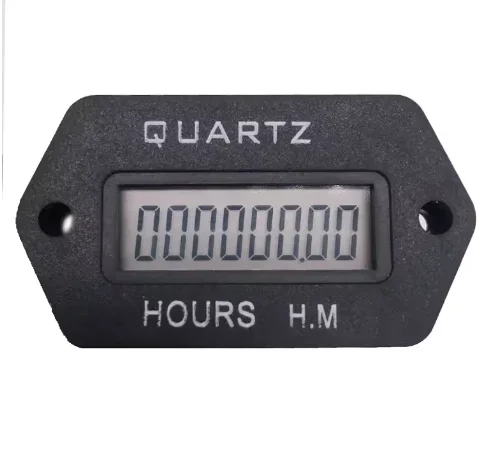 Accumulate Timer Counter 999999.59 Snap in Vehicle Boat Truck Motorcycle LCD Digital Hour Meter for Generator DC 6-36V HM1001