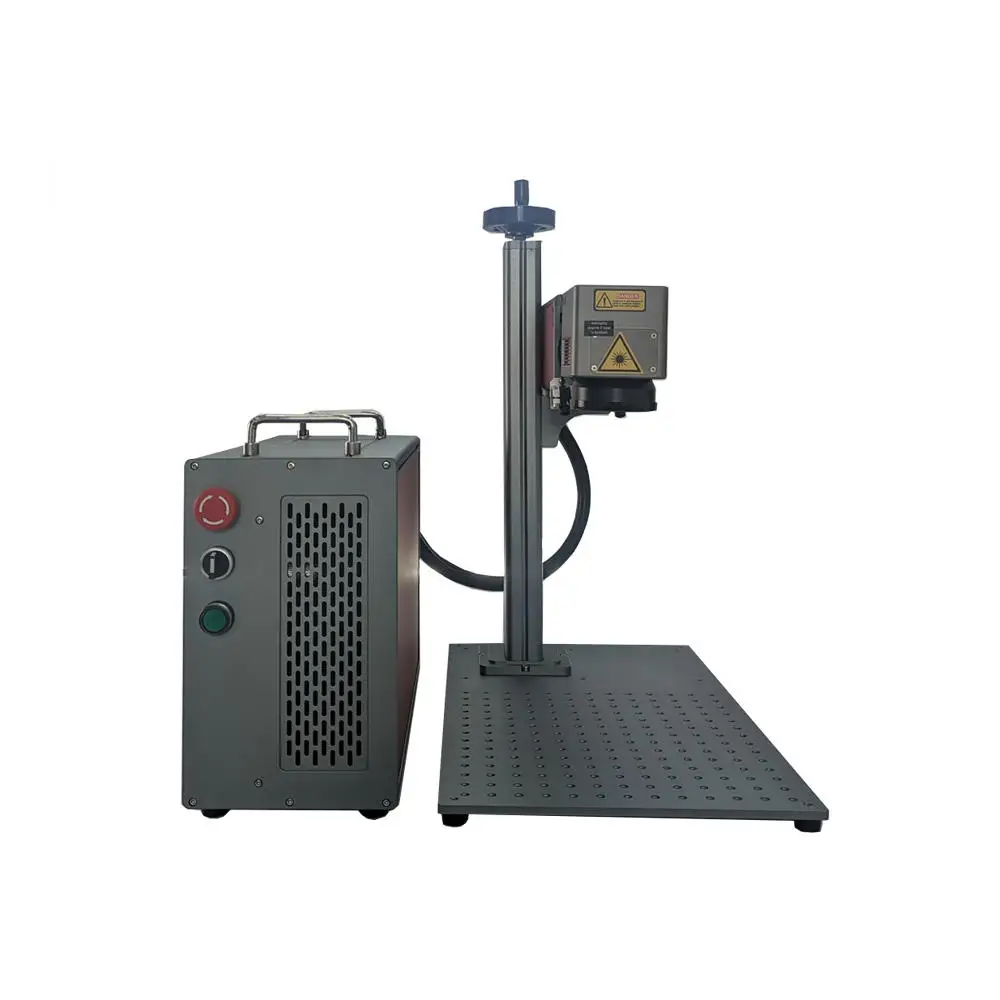 HM Portable Metal 20W Laser Marking Machine Manufacturers Desktop Mini Fiber Laser Marking Machine Price