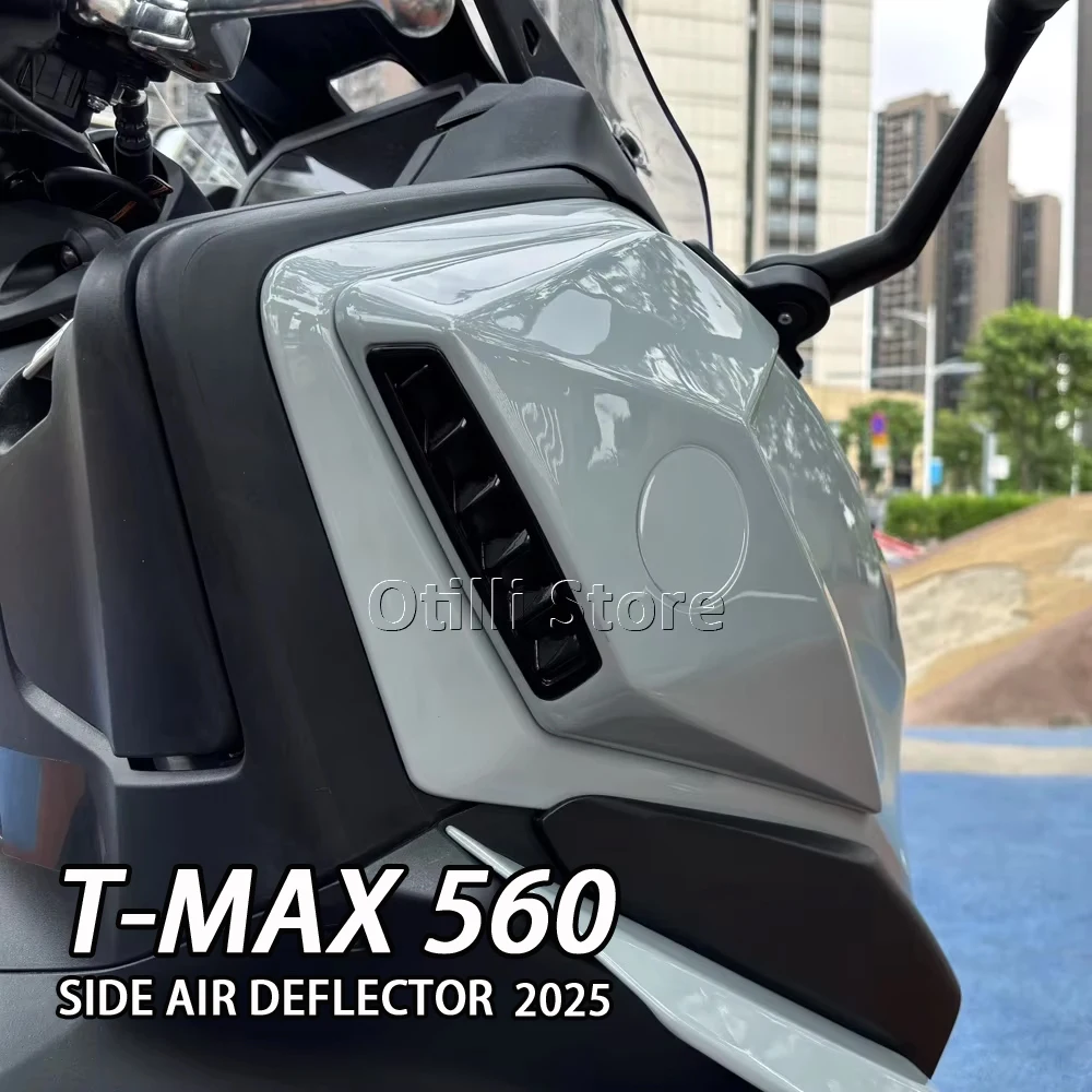 

2025 TMAX 560 New Motorcycle Frame Upper Deflectors Windshield Side Panel Cover Side Deflector For Yamaha tmax 560 Accessory