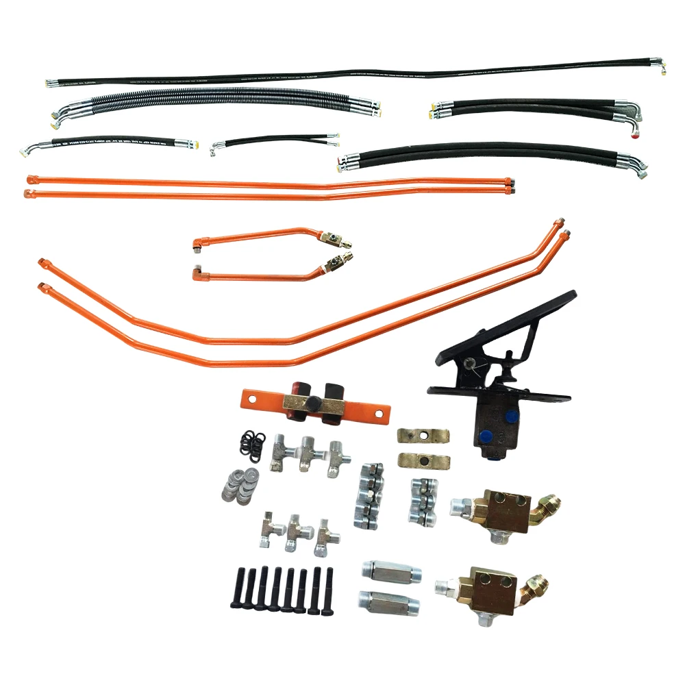 

Запчасти для строительной техники. Рычаг стрелы экскаватора. Вспомогательное крепление. Трубы для молотка. Комплект трубок для шланга гидравлического масла.