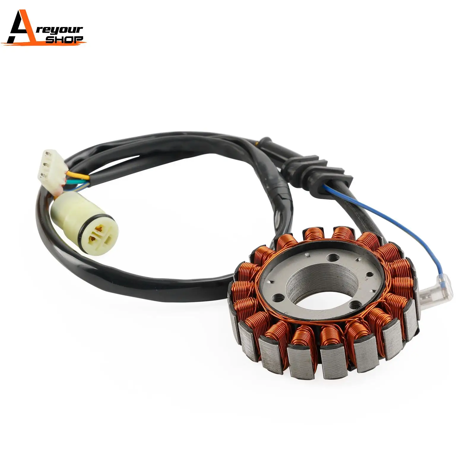 

Areyourshop 18 Pole Stator Generator For Honda TRX300 TRX300FW Fourtrax 300 2x4 4x4 88-00