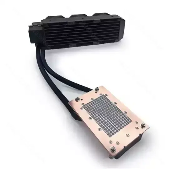 For 2U Server Water Cooling Radiator, Compatible with AMD SP6 TR5, Silent High Efficiency Heat Sink