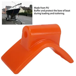 Boat Trailer Bow Stop 3in Width 1/2in Mounting Hole 5.3in V Span Boat Trailer Bow Stop V Block Orange
