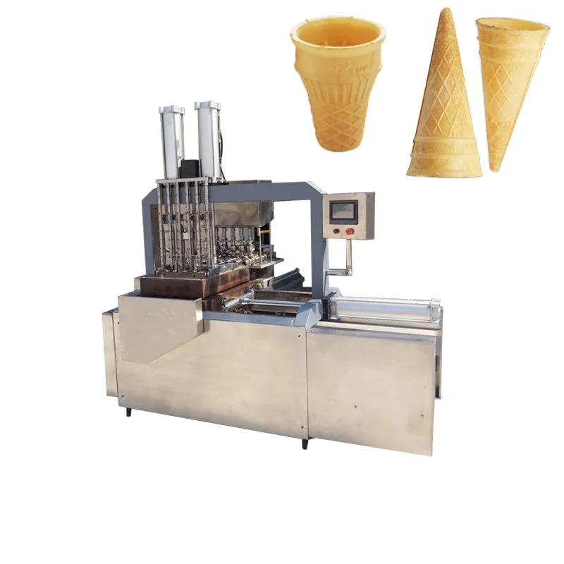 Commercial Fully Automatic 40 Heads Cone Ice Cream Machine/Ice Cream Cone Wafer Biscuit Machine