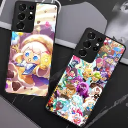 Cookies Run Kingdom Phone Case For Samsung S25 S24 Ultra 23 Fe 22 Plus Galaxy A54 A55 A16 A13 A24 A15 A25 Glass Cover