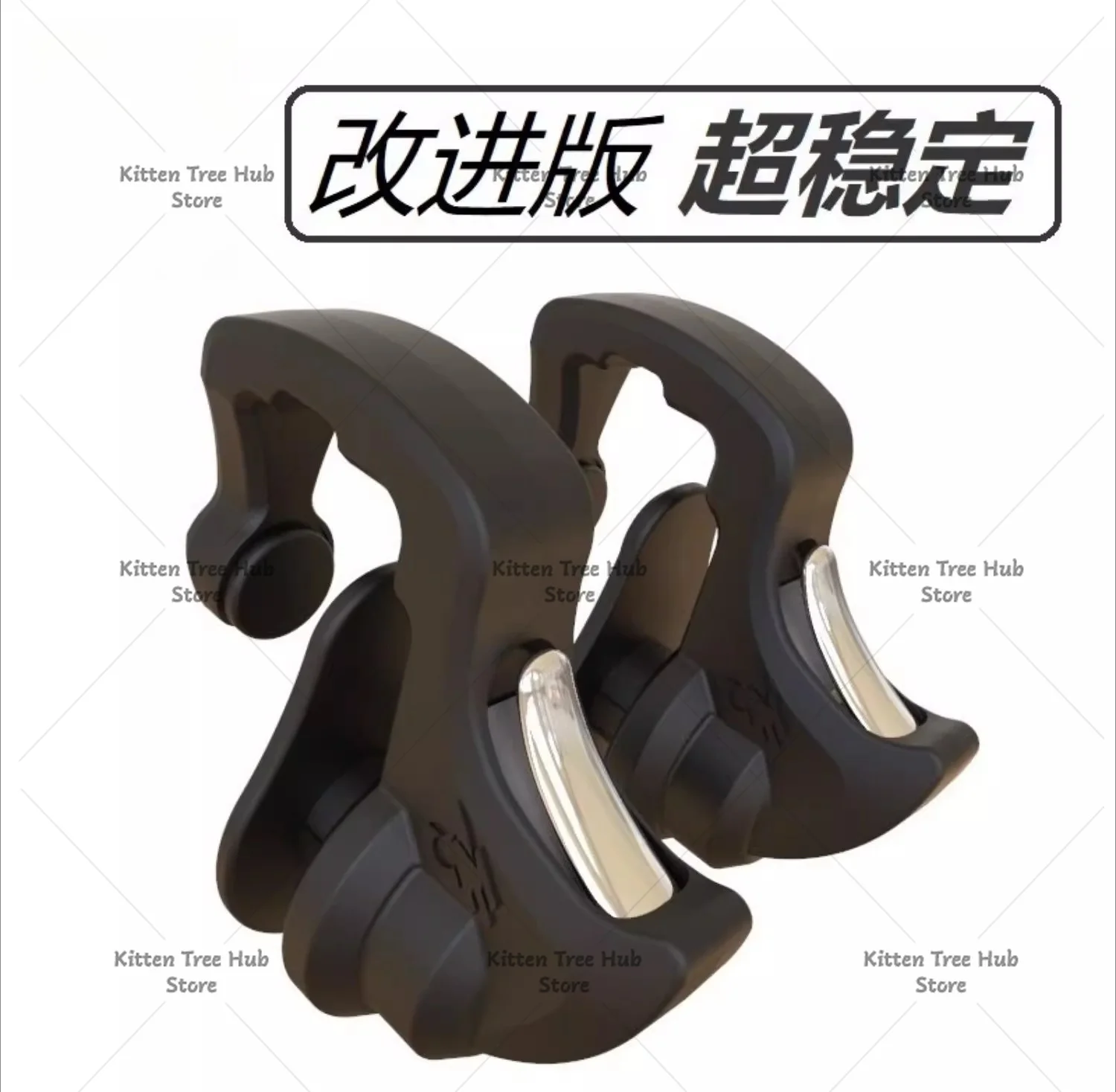 Gaming Controller for PUBG with Four-Finger Linkage, Mobile Game Summoning Auxiliary Buttons, Physical Peripheral