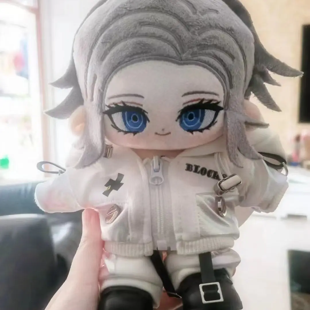 

20cm Dress-up Cotton Doll COS Game HUNDREN LINE Aotsuki Eito Cute Plush Stuffed Toys Children's Adult's Fans DIY Birthday Gifts