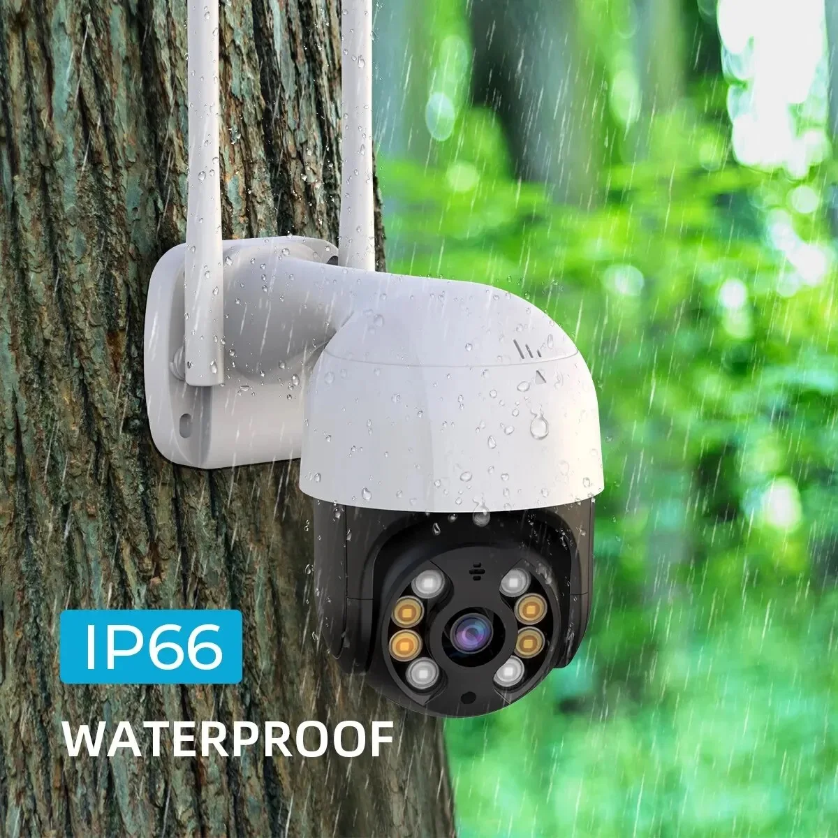 5MP PTZ Wifi IP Camera Outdoor 5X Digital Zoom AI Human Detect Wireless Camera H.265 P2P Audio Security CCTV Camera