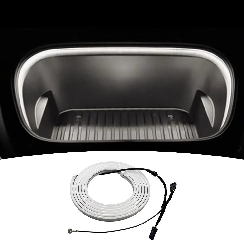 Car Interior Lighting White LED Trunk Light Easy Install LED Trunk Light Automotive Interior Customizable LED Strip