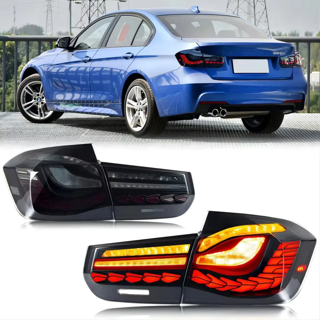 

LED Tail lights for BMW 3 Series F30 328i 320i 335i M3 2013-2018 Sequential Turn Signals Dynamic Startup Rear Lamps