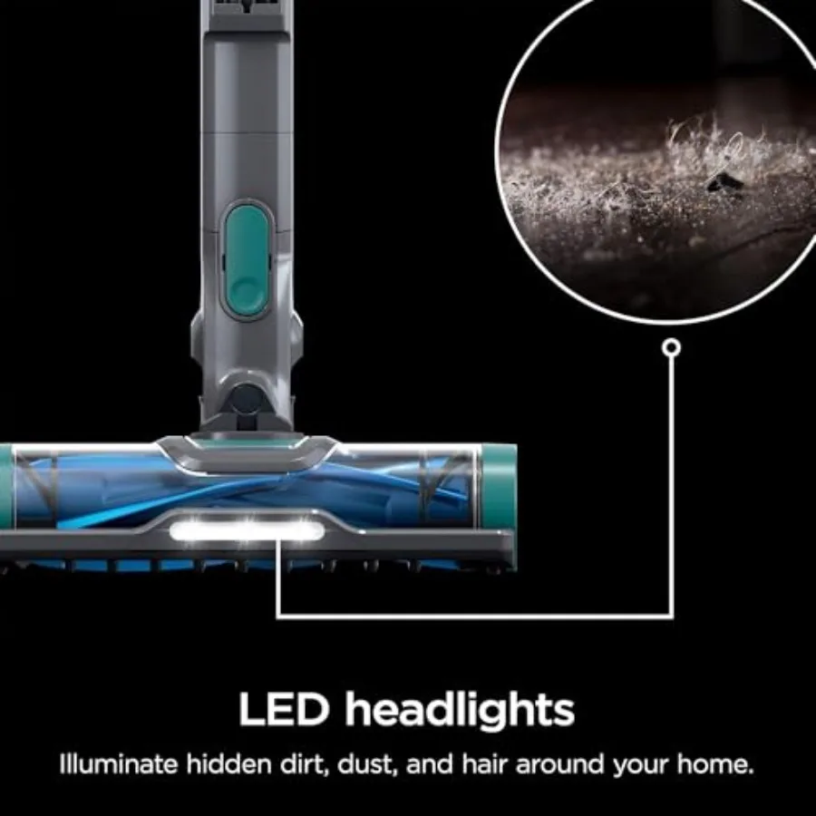 Cordless Lightweight Stick Vacuum Cleaner for Pet Hair Relax Self-Cleaning Brushroll 40 Min Runtime Removable Handheld (Renewed)