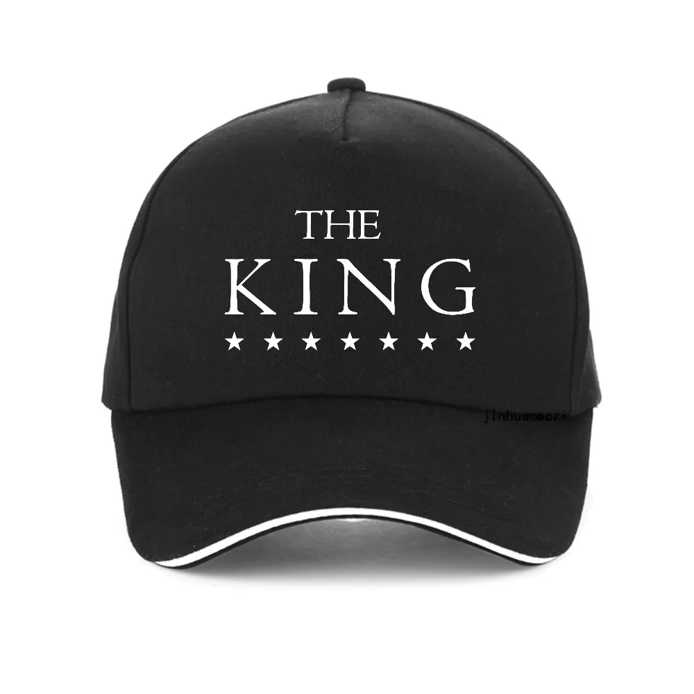 

new Men's summer baseball cap THE KING letter printed sun caps fashionable casual sports Breathable adjustable snapback hats