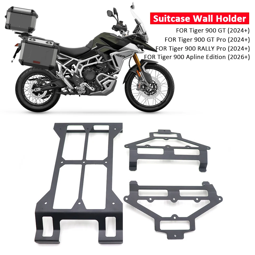 

NEW Motorcycle Suitcase OEM Wall Holder Side Tail Box Wall Mount Bracket Kit For Tiger 900 GT/GT Pro/RALLY Pro/Apline Edition
