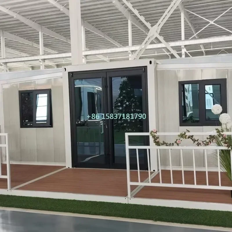 Fast Build Container House Outdoor Luxury Working Storage Folding House Customize Tiny Home Extendable Container House for Spain