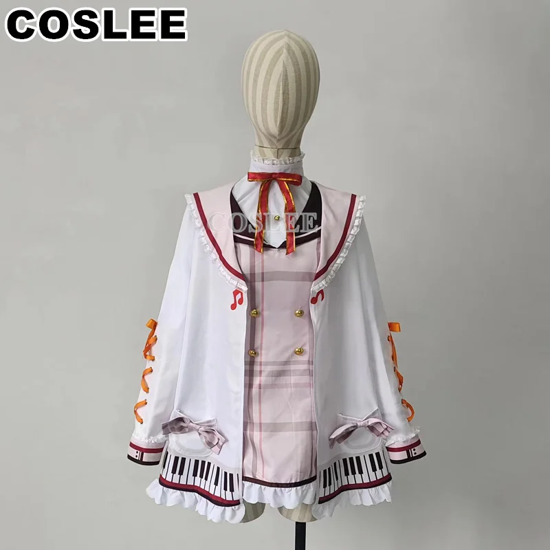 COSLEE Vtuber Otonose Kanade Cosplay Costume Performance Costumes Uniform Dress Halloween Party Outfit Women Men Customized New