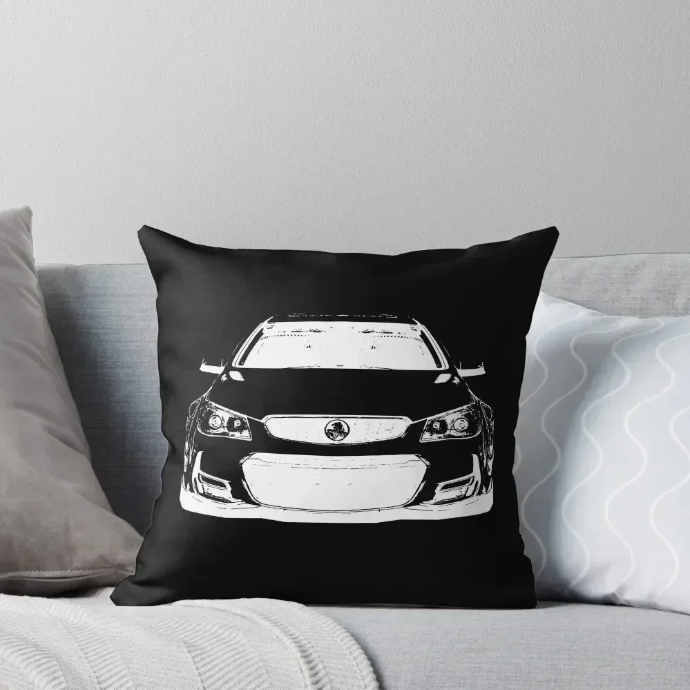 Holden VF SS Front White Throw Pillow Cushions For Sofa bed pillows pillow