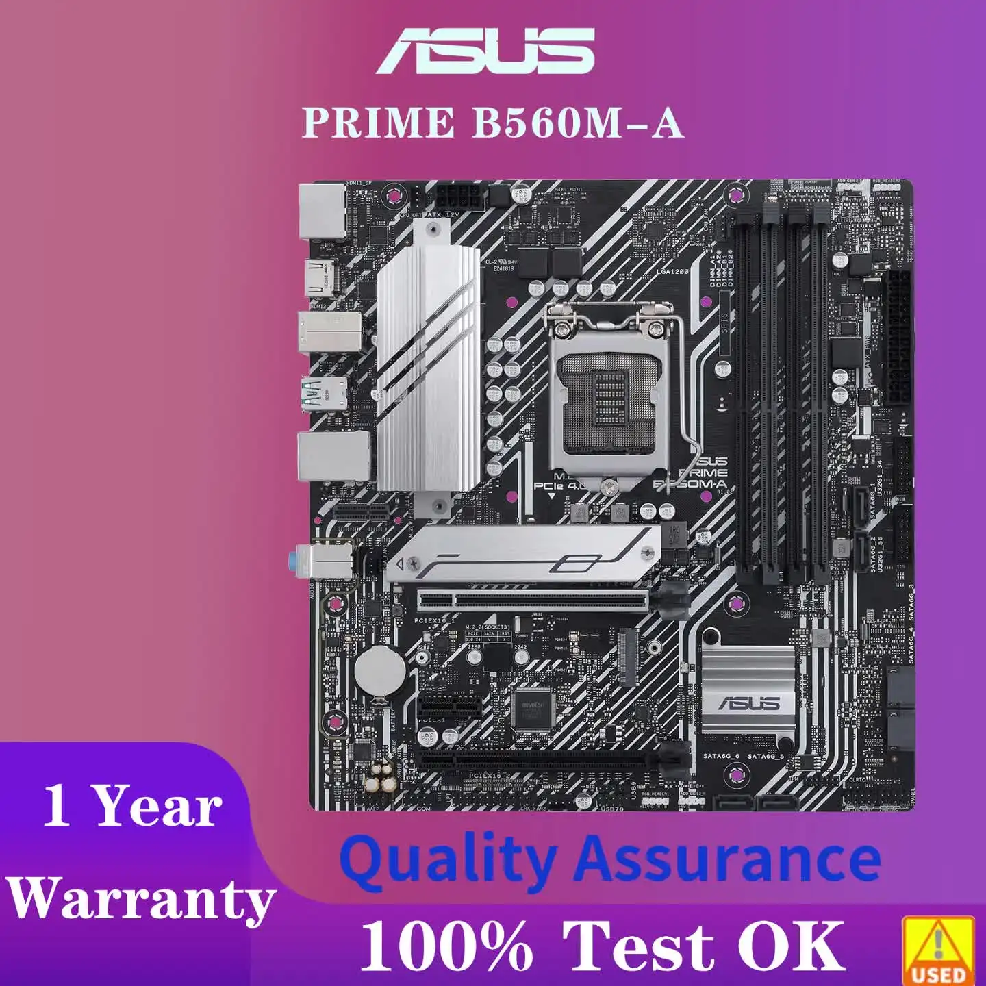 ASUS PRIME B560M-A マザーボード ソケット LGA1200 CPU DDR4 5000 (OC