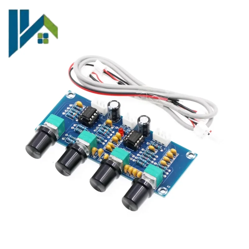 XH-A901 Tone Control Board Preamplifier Board DC Tone Board Treble Bass Adjustment For Digital Power Amplifier