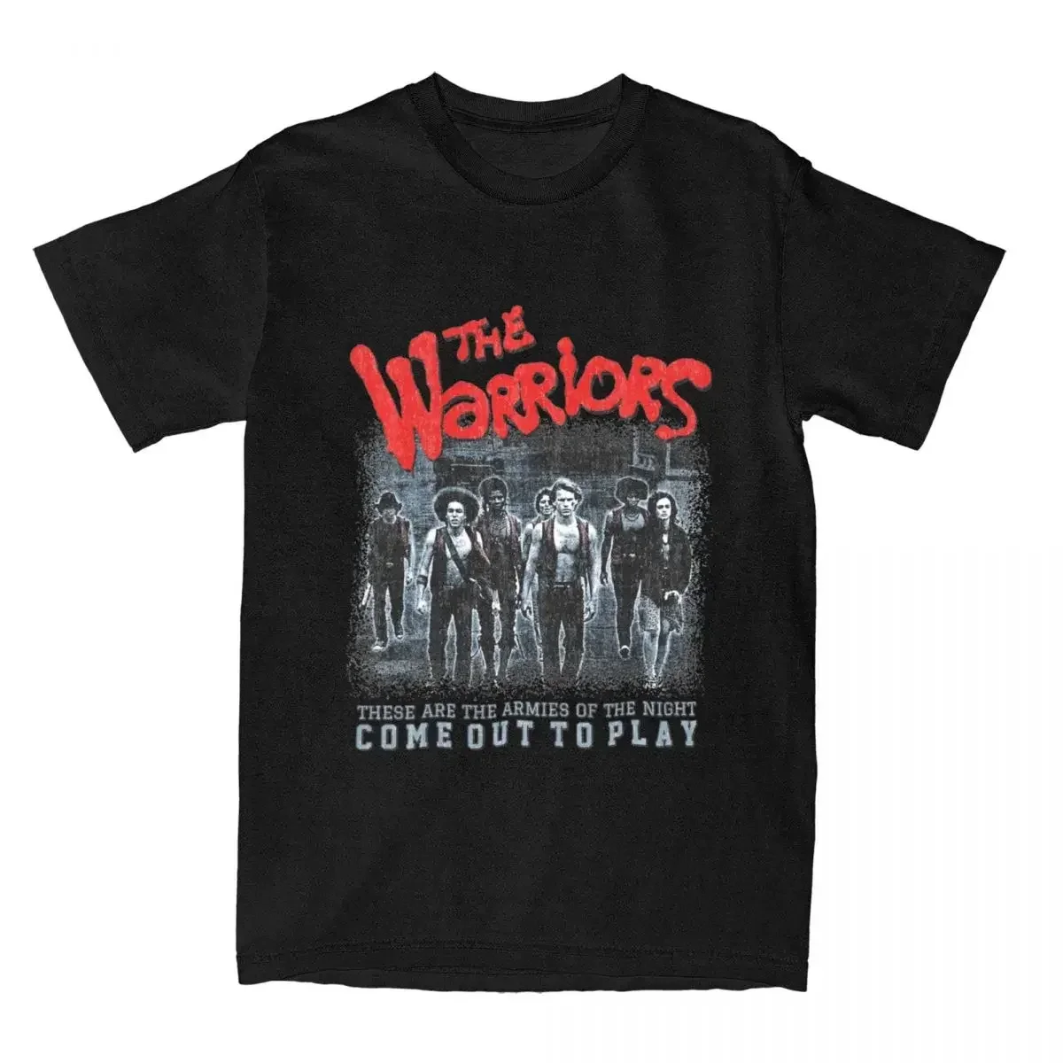 Novelty The Warriors Movie Tshirts For Men Women O-neck Short Sleeve Clothes Cotton Summer Top Tee
