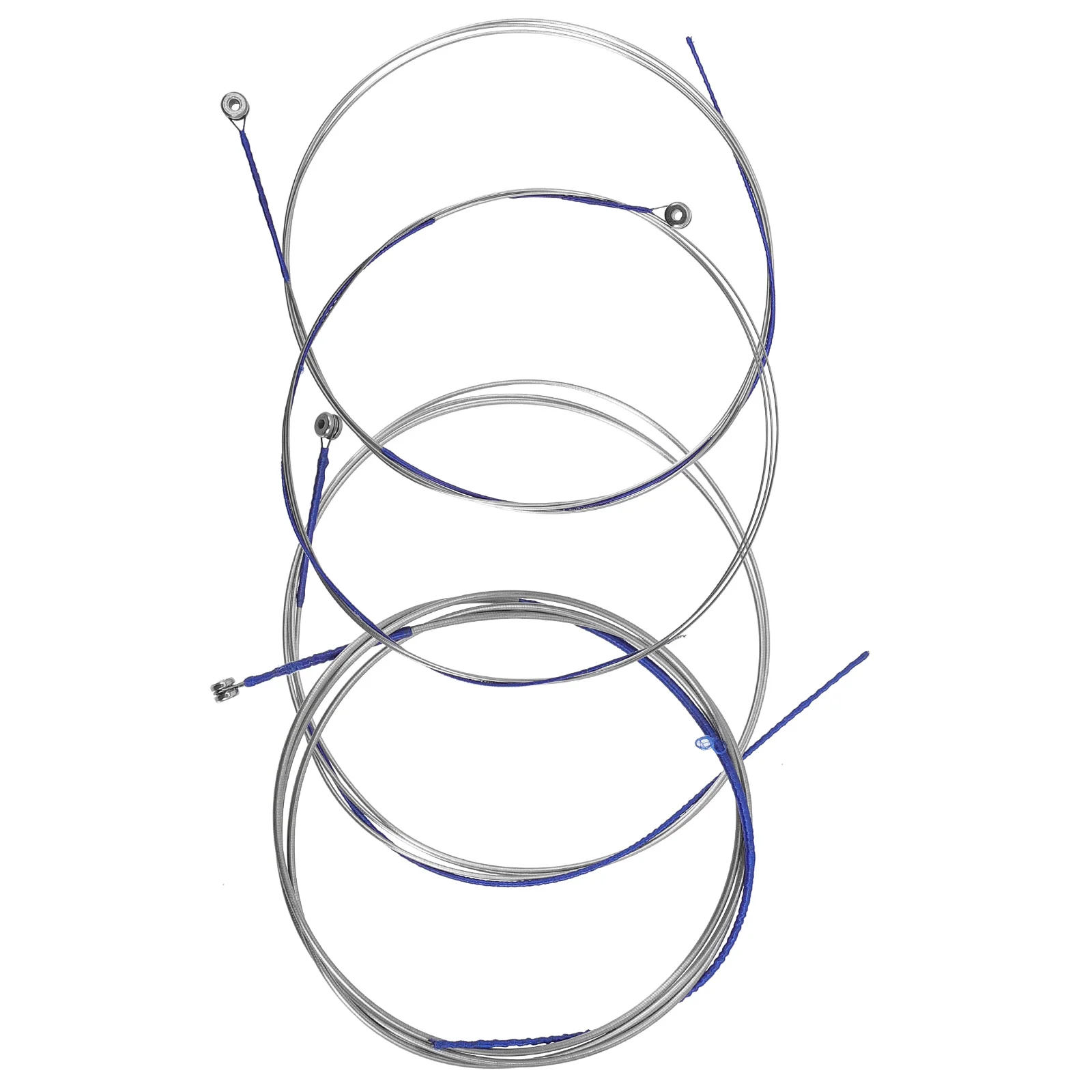 4 قطعة Zhongruan سلسلة عدة سلاسل أسلاك الفولاذ لاستبدال الملحقات الموسيقية الصينية إصلاح جزء