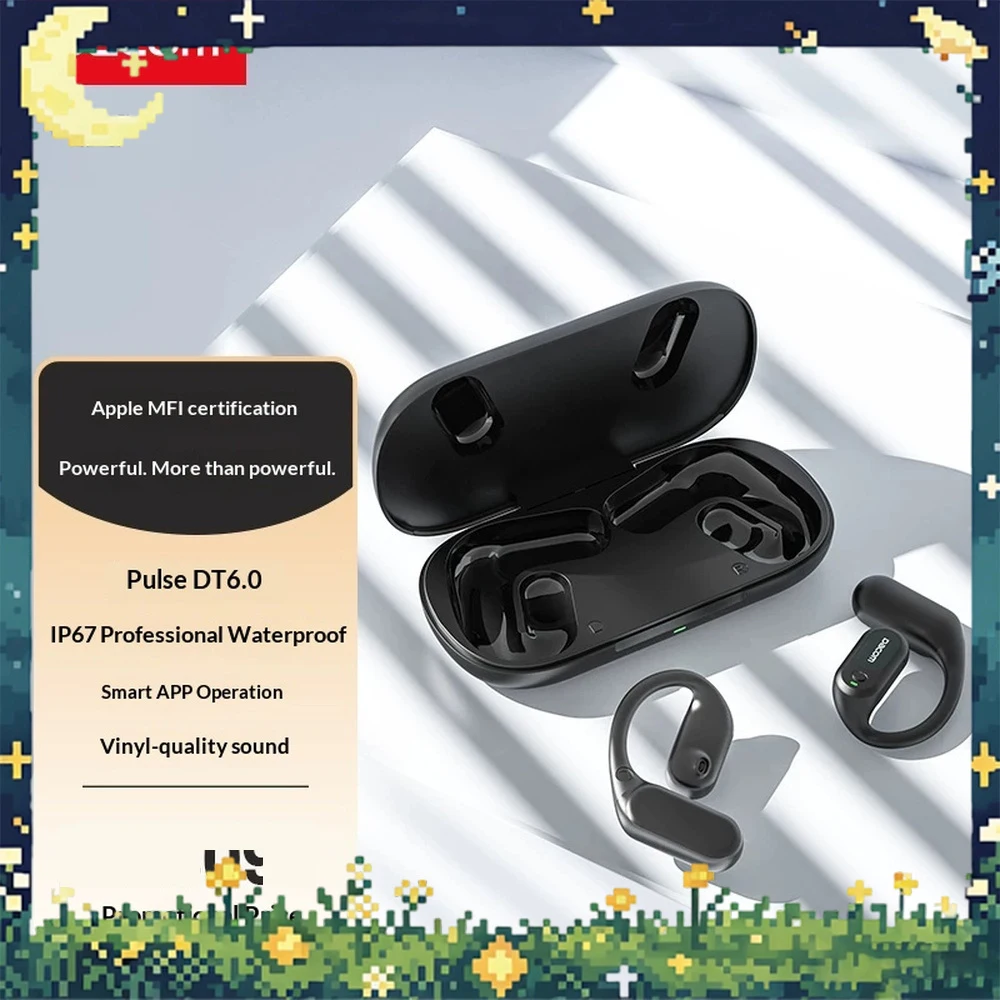 DACOM G136 Pulse DT6.0 MFi Certified Open Ear Wireless Earbuds IP67 Waterproof Charging Case Sports Earphones For Gifts