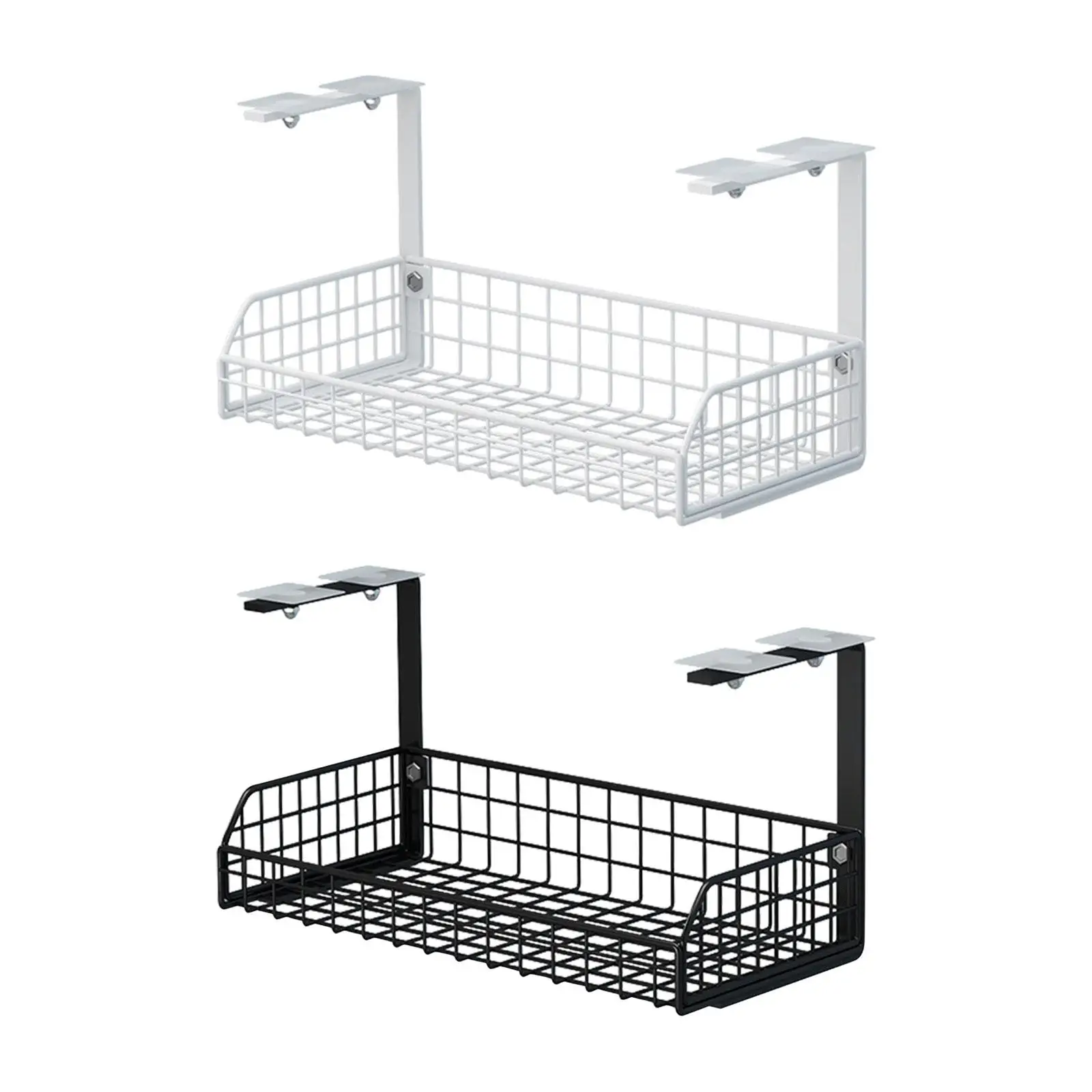 Under Desk Cable Organizer Cable Management Tray for Pantry Cupboard Cabinet