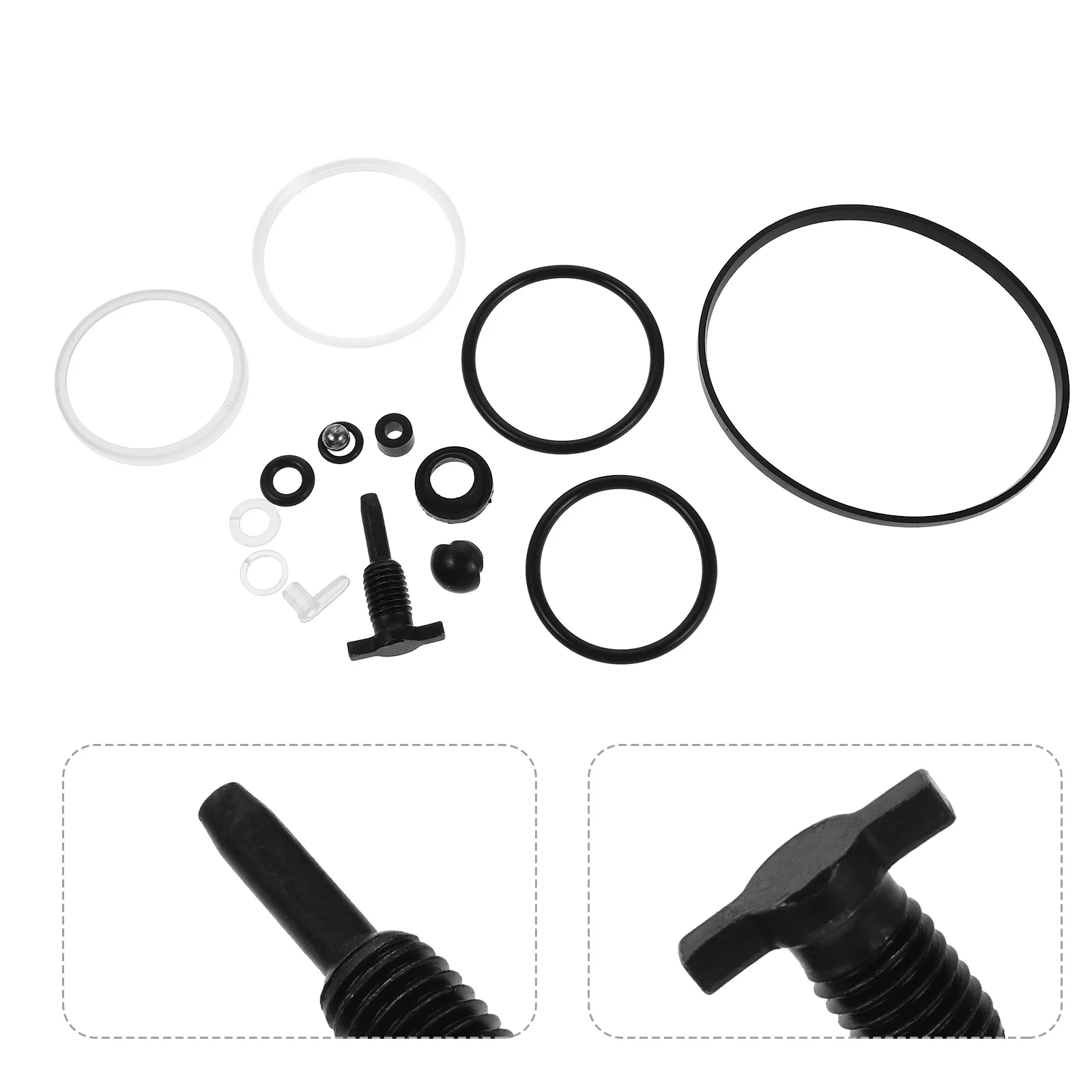 

17pcs Floor Jack Repair Kit Set Pump Core Return Valve Steel Ball For Vertical Hydraulic Jacks Universal