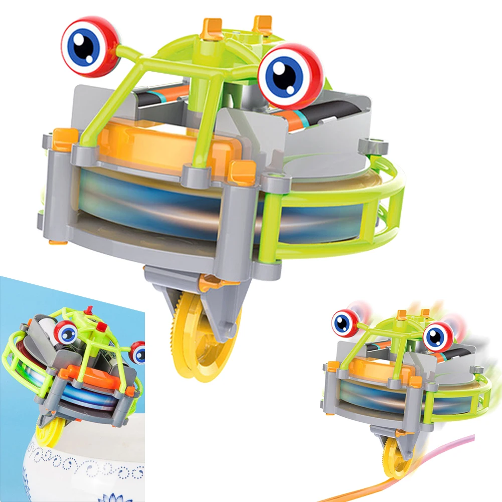 Learning Balance Skills Unicycle Balance Toy Novelty Tightrope Toy Unicycle Robot Electric Toy Fidget Spinner Toy for Boys Girls