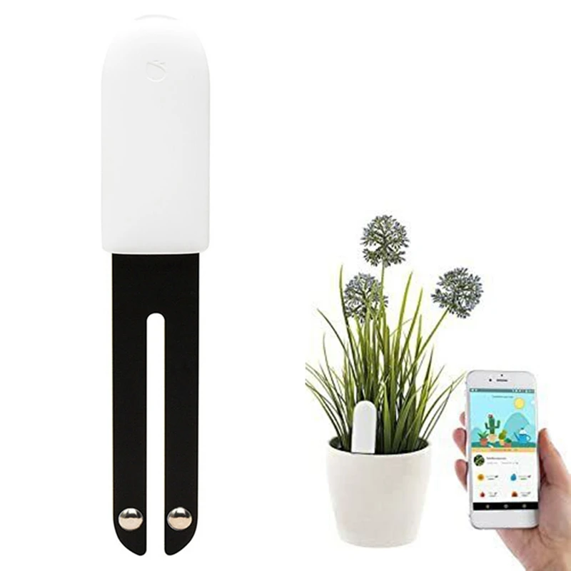 Flower Plant Monitor Soil Test Tracker Intelligent Bluetooth Monitor For Light Moisture Fertility Temperature