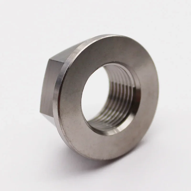 Titanium Flange Hex Nuts GRADE 5 6AL-4V M5 M6 M7 M8 M10 M12 M14 M16 M18 M20