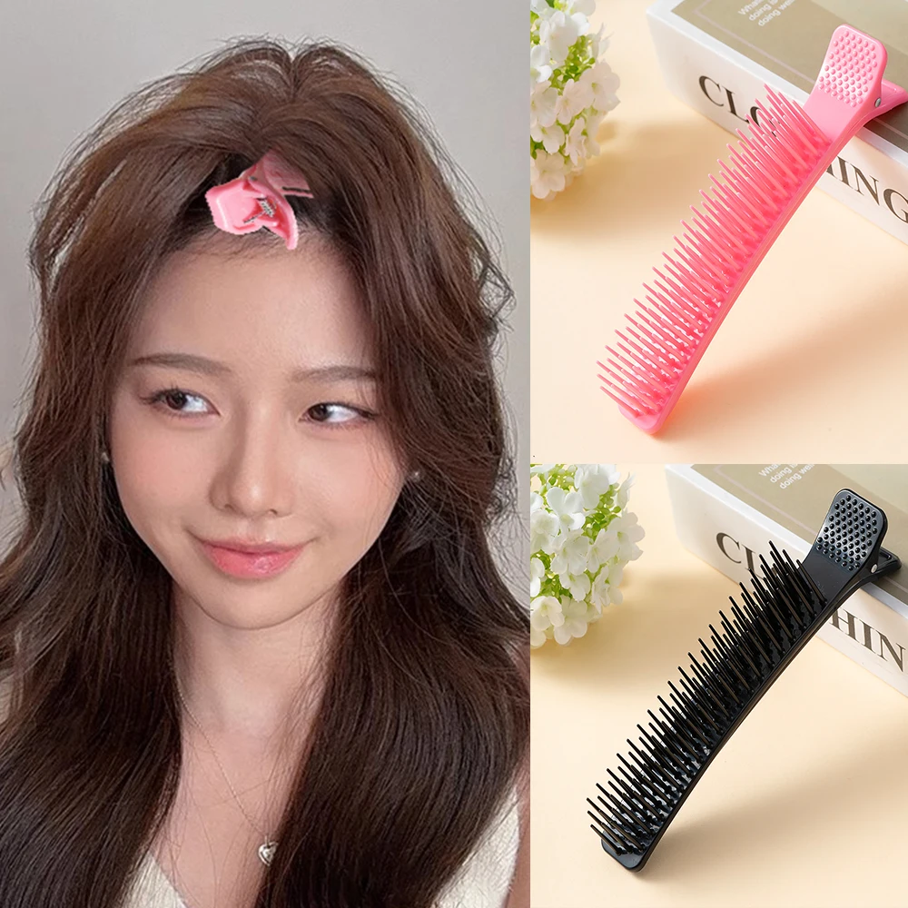 New Simple Fluffy Hair Clip Comb Curling Roots High Natural Fluffy Hairpin Women Hair Curler Hair Curler Styling Fluffiness Tool