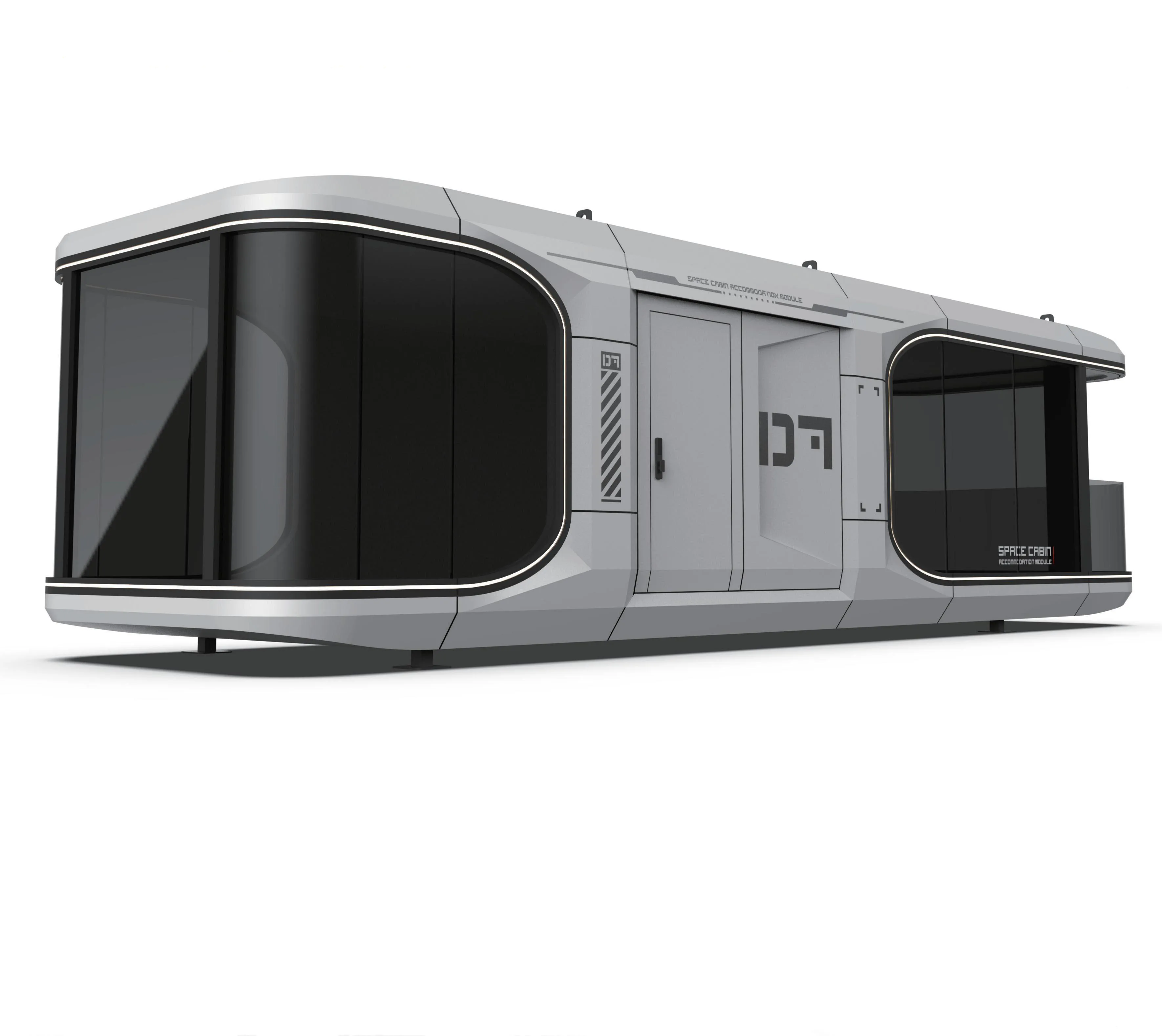 On sale prefabricated vessel mobile tiny home commercial capsule house hotel trade airship pod resort luxury space cabin room