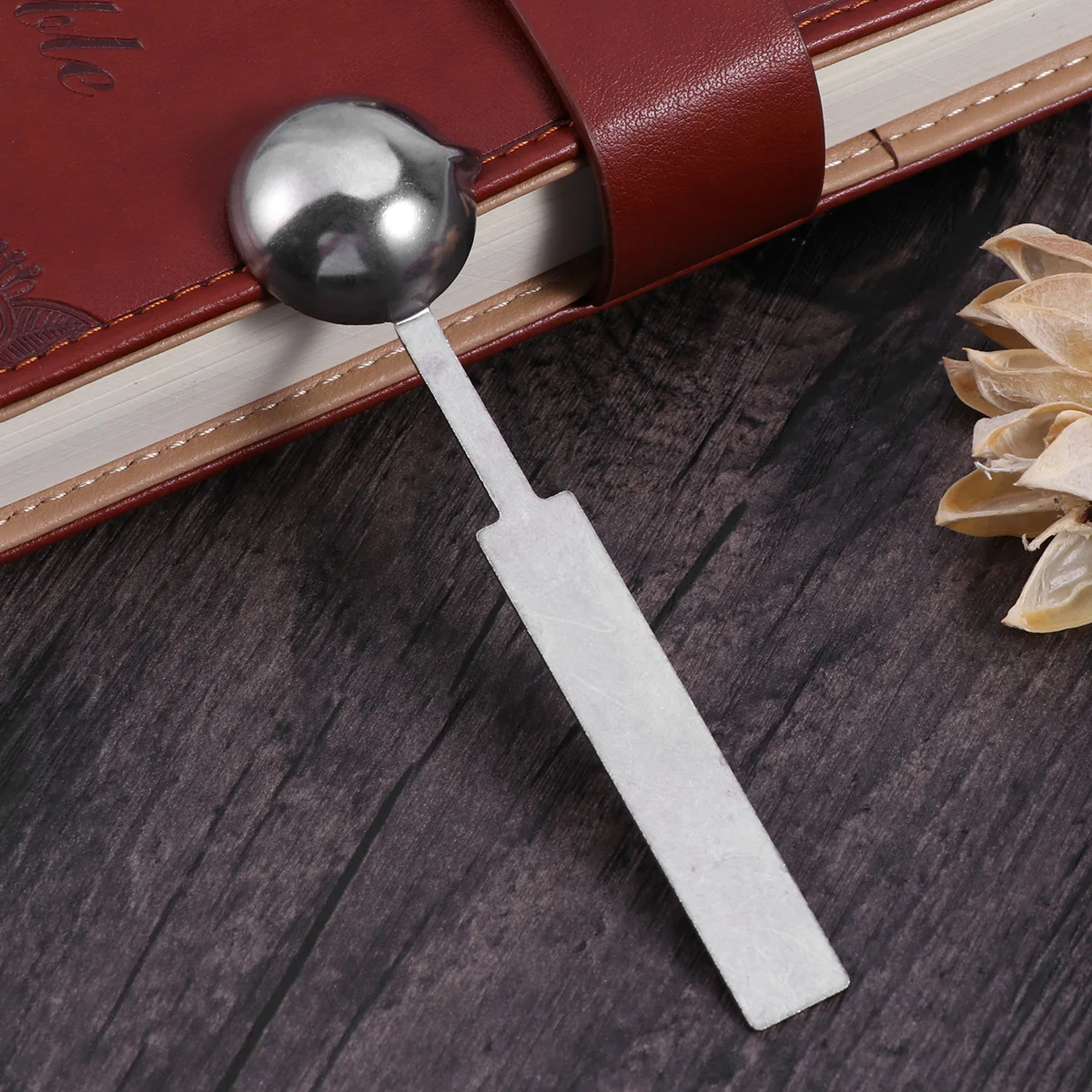 

Sealing Wax Spoon 11.5x2.9cm Professional Heavy Duty Long Handle for Handmade Letters Permanent Seal Wax Accessories Tools Use