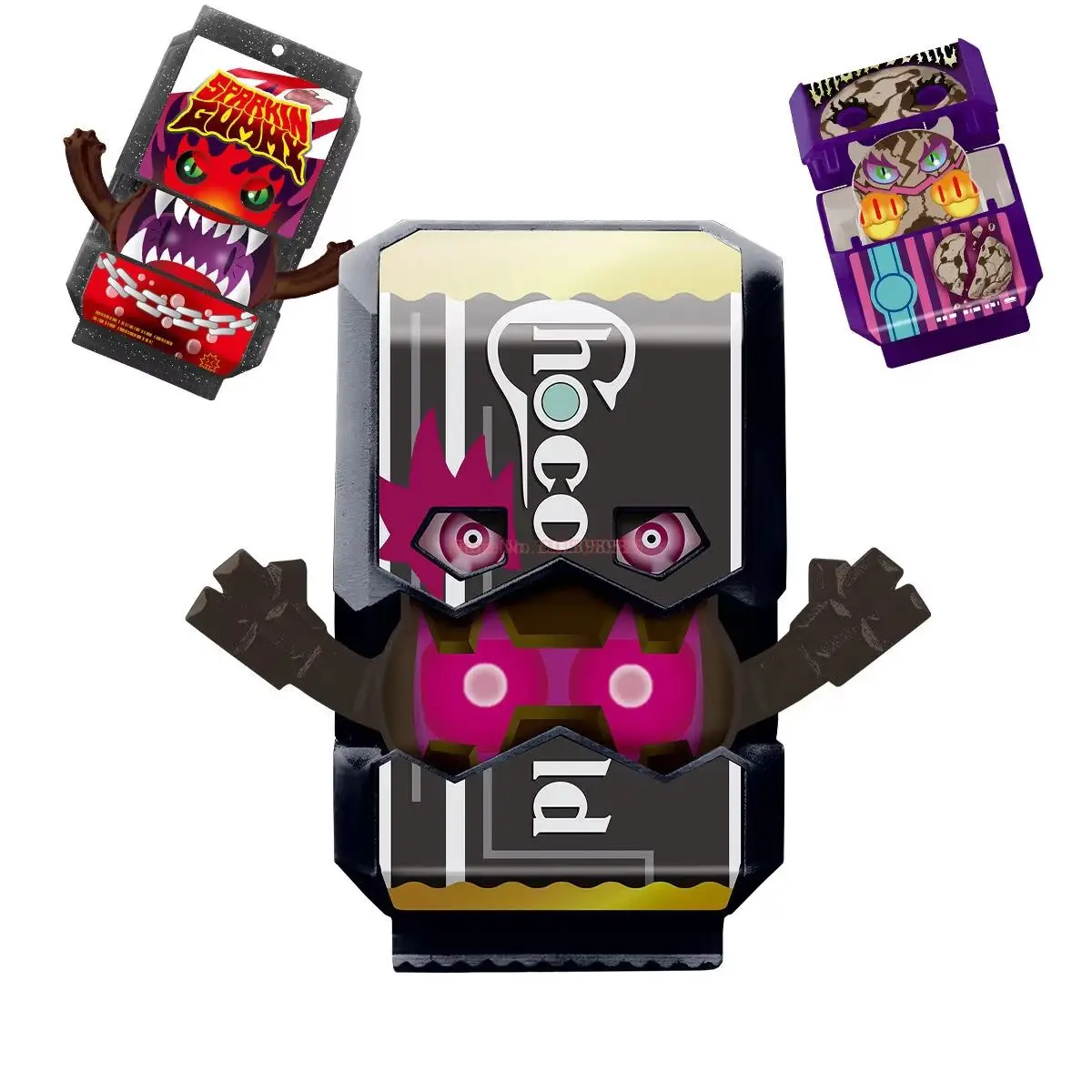 بانداي كامين رايدر GAVV Gabe's Lines GOCHIZO 08 Thunderbolt Taffy Dark Chocolate Chip Cookie أنيمي نموذج لجسم ألعاب الديكور #5