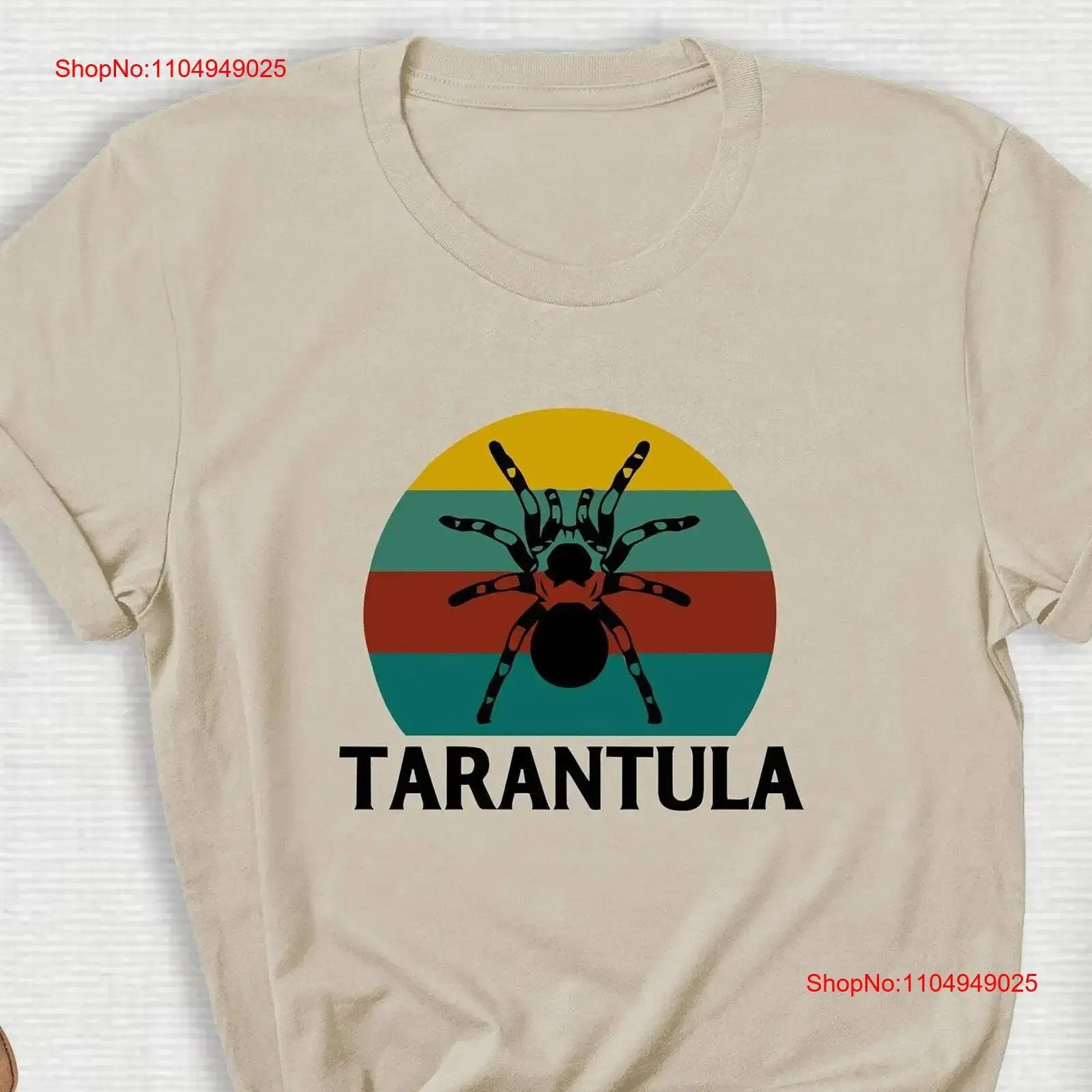 

Retro Tarantula T Shirt Lover Mom Spider Dad Idea vintage Washed Unisex Comfortable Versatile Slightly designer clothes