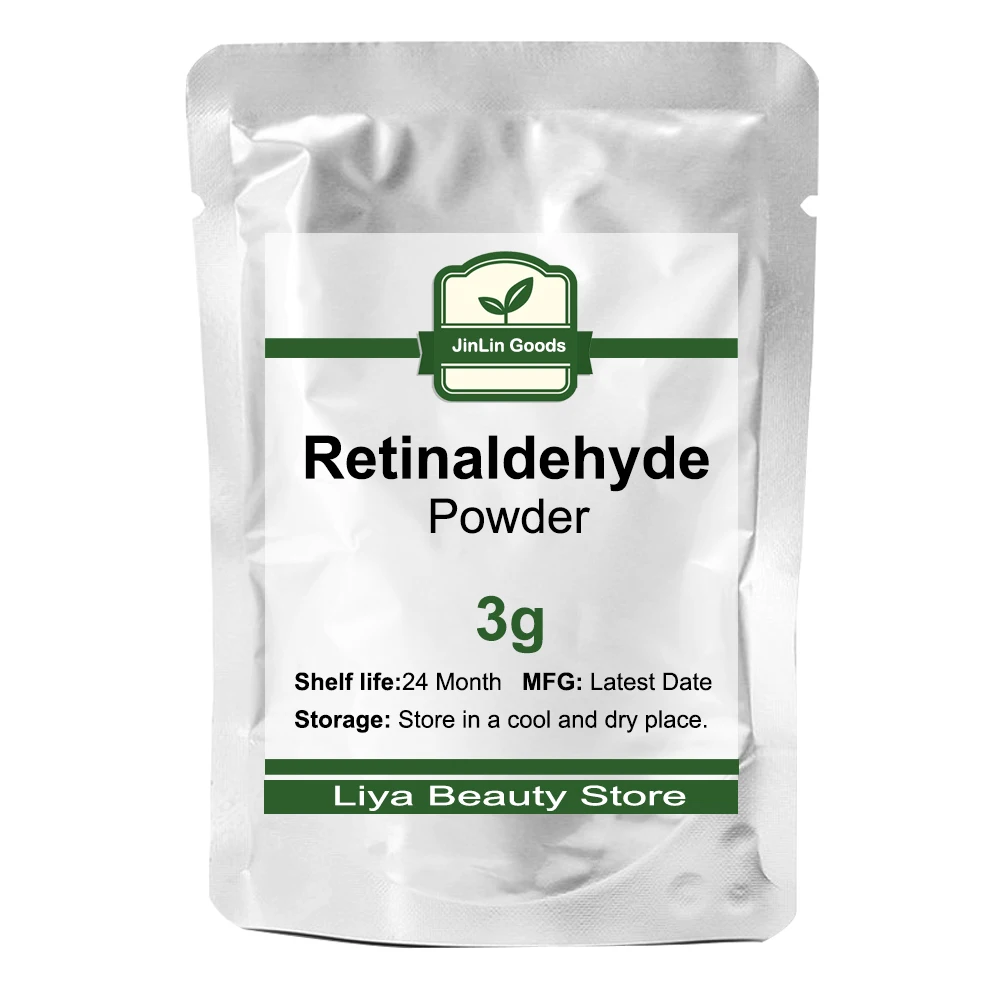 High Quality 1-10g Cosmetic Grade Retinaldehyde Powder Cosmetic Raw Material