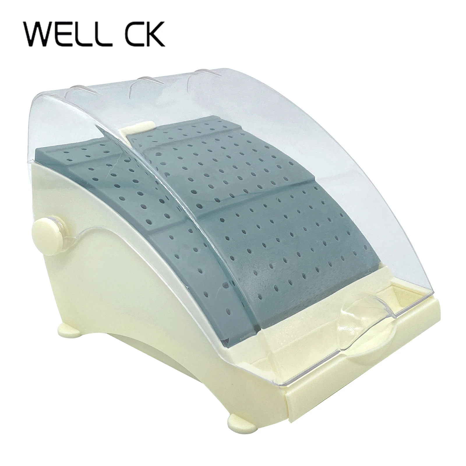 1Pcs/142 Holes Tooth Bur Block Holder Autoclave Sterilizer Case Disinfection Box Pull Out Drawer