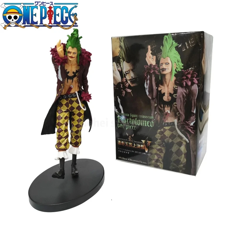 One Piece Anime Figure Bartolomeo Action Figure PVC Model Collection Statue Figurine Toy Birthday Gift