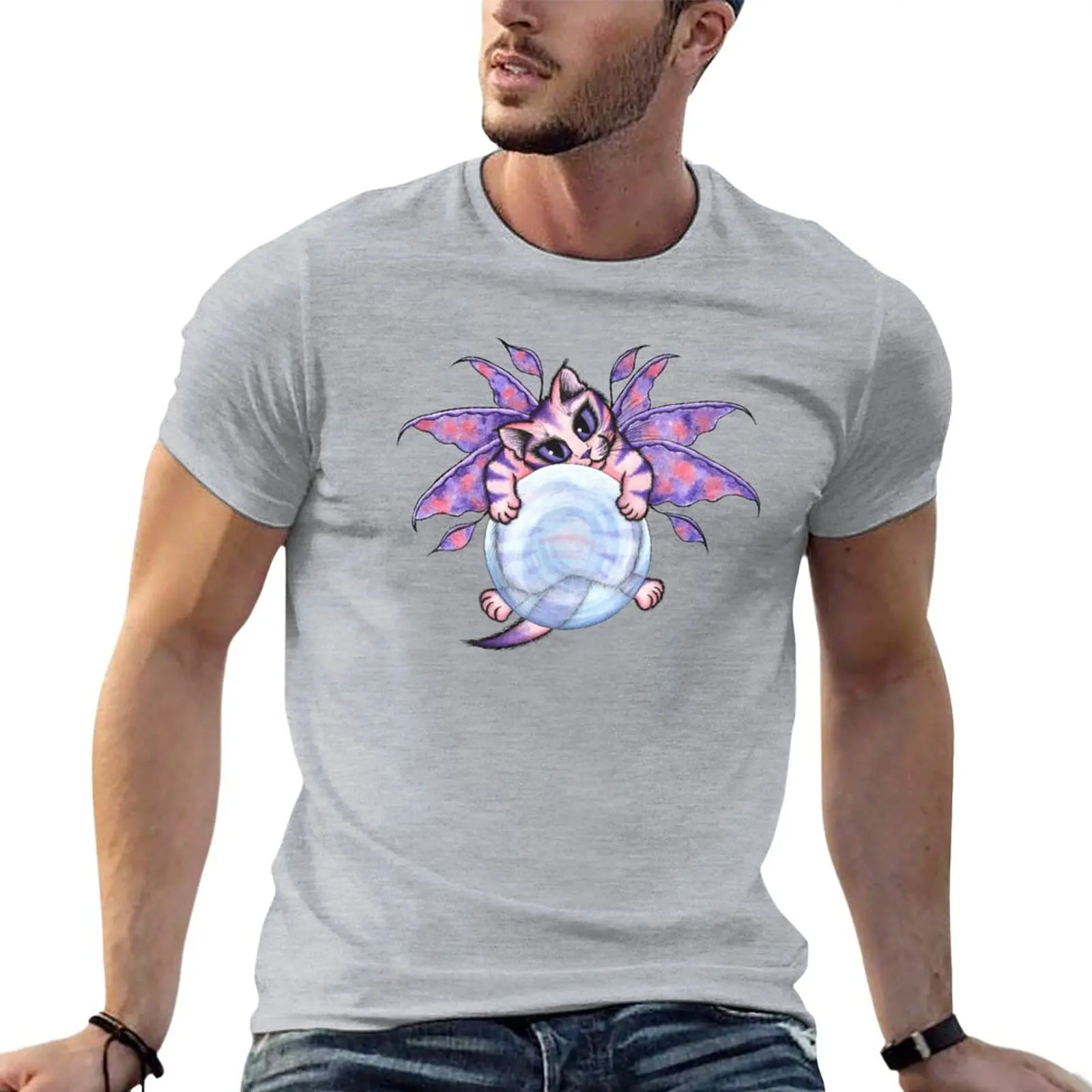 

New Bubble Fairy Kitten T-Shirt plain t-shirt graphic t shirts custom t shirts design your own T-shirt for a boy Men's t shirts