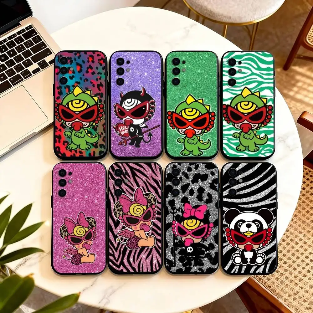 Hysteric M-Minii  Phone Case For Samsung S25,S24,S21,S22,S23,S30,Ultra,S20,Plus,Fe,Lite,Note,10,Black Cover